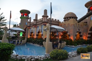 arhitectura la Kamelya Holiday Village din Side - Turcia